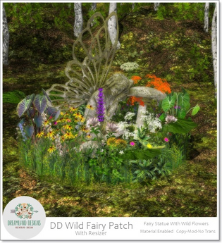 Second Life Marketplace - DD Wild Fairy Patch /ADD
